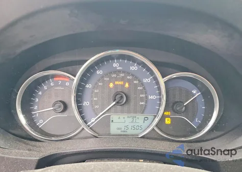 2015 Toyota Corolla L из США, поврежденный, VIN 2T1BURHE1FC481389